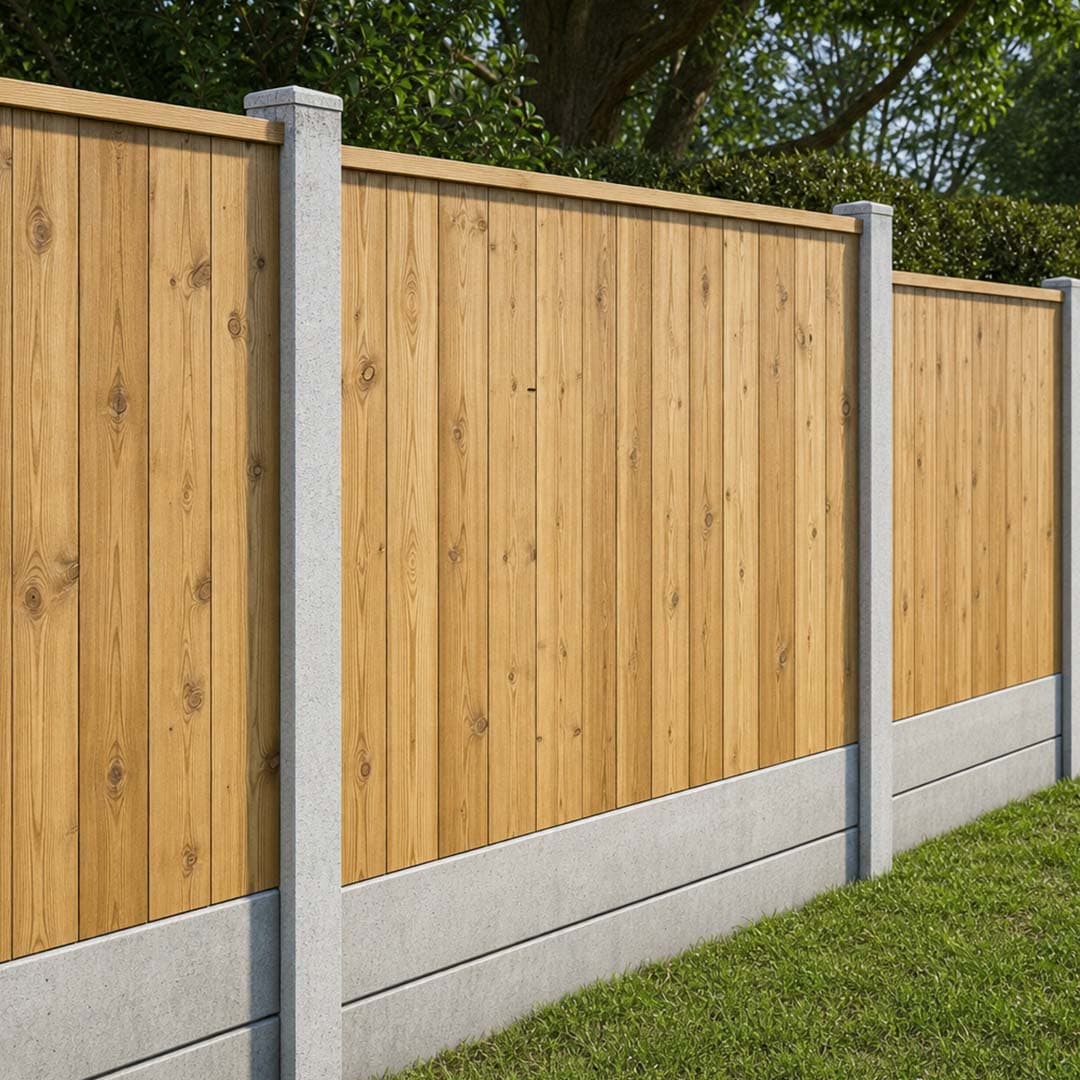 TIMBER CLOSEBOARD FENCING 