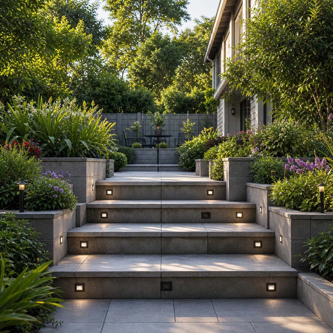 STEPS & GARDEN LEVELS