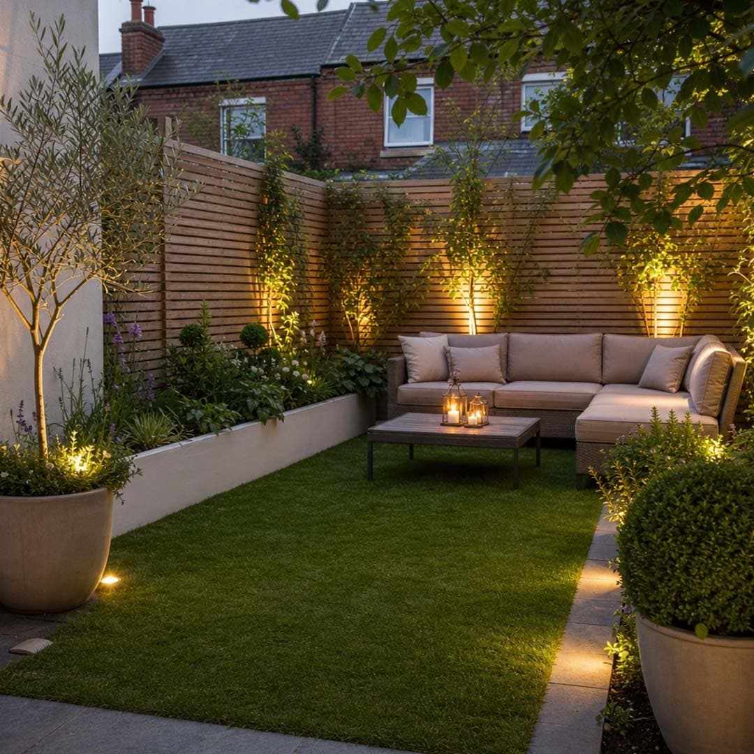 REAR GARDENS