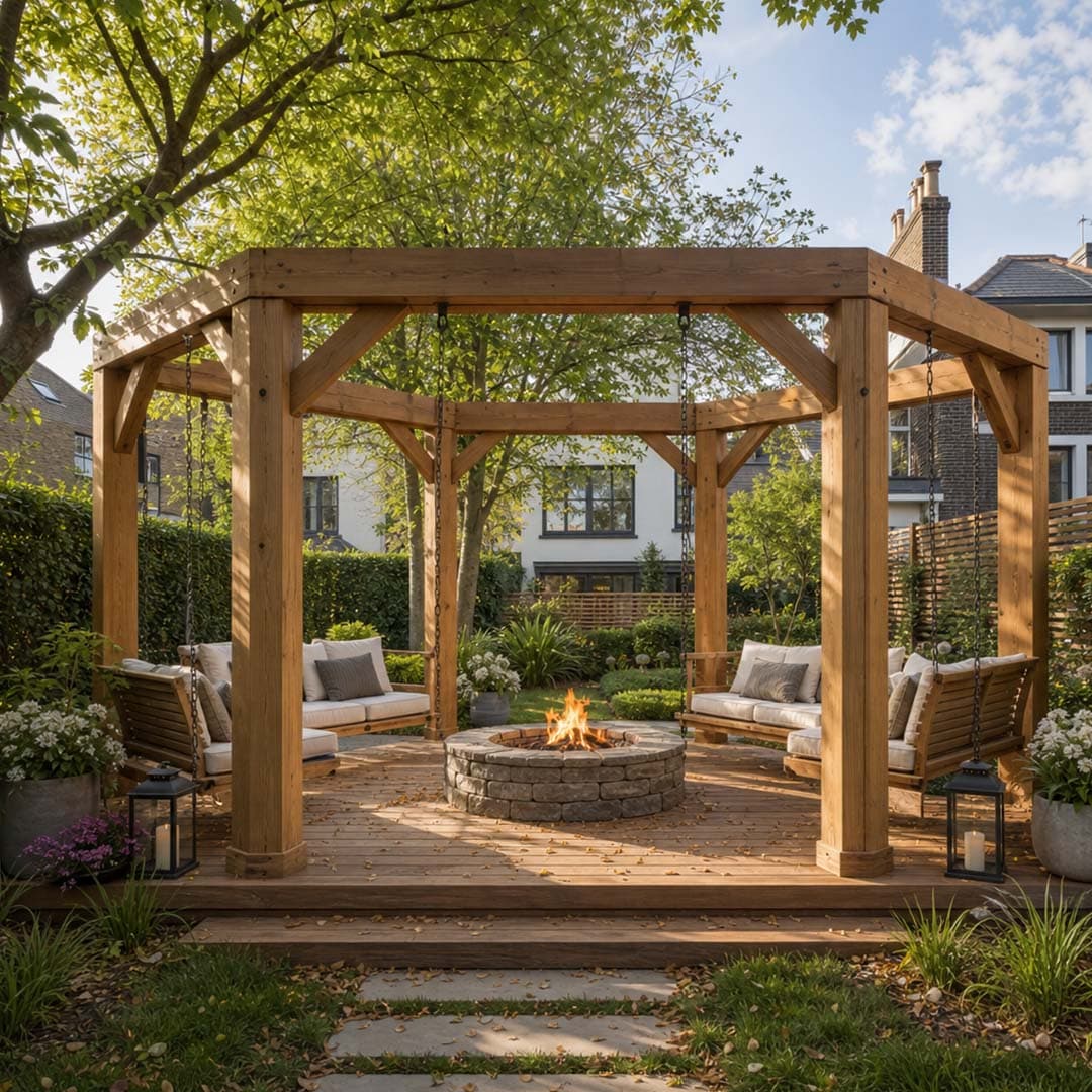 Minimalist Garden Decking